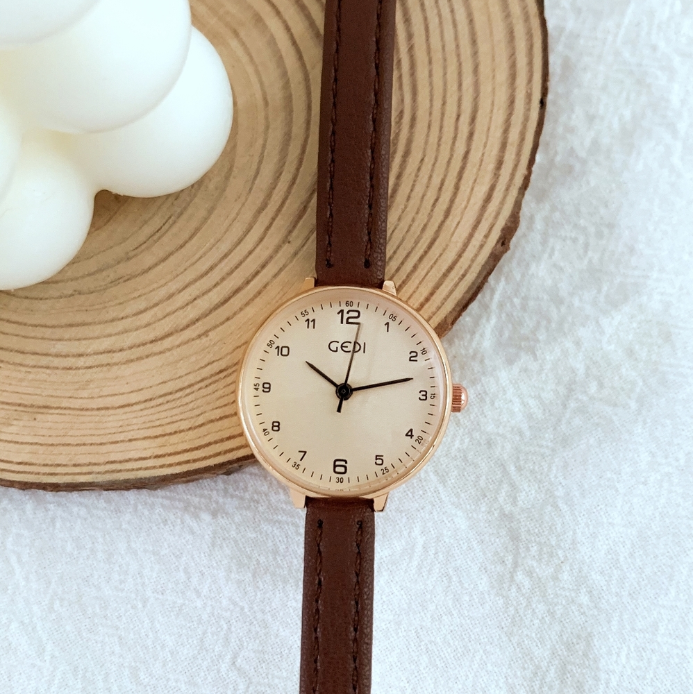 Mom Gifts/Vintage Braided Leather Watch / Elegant watch